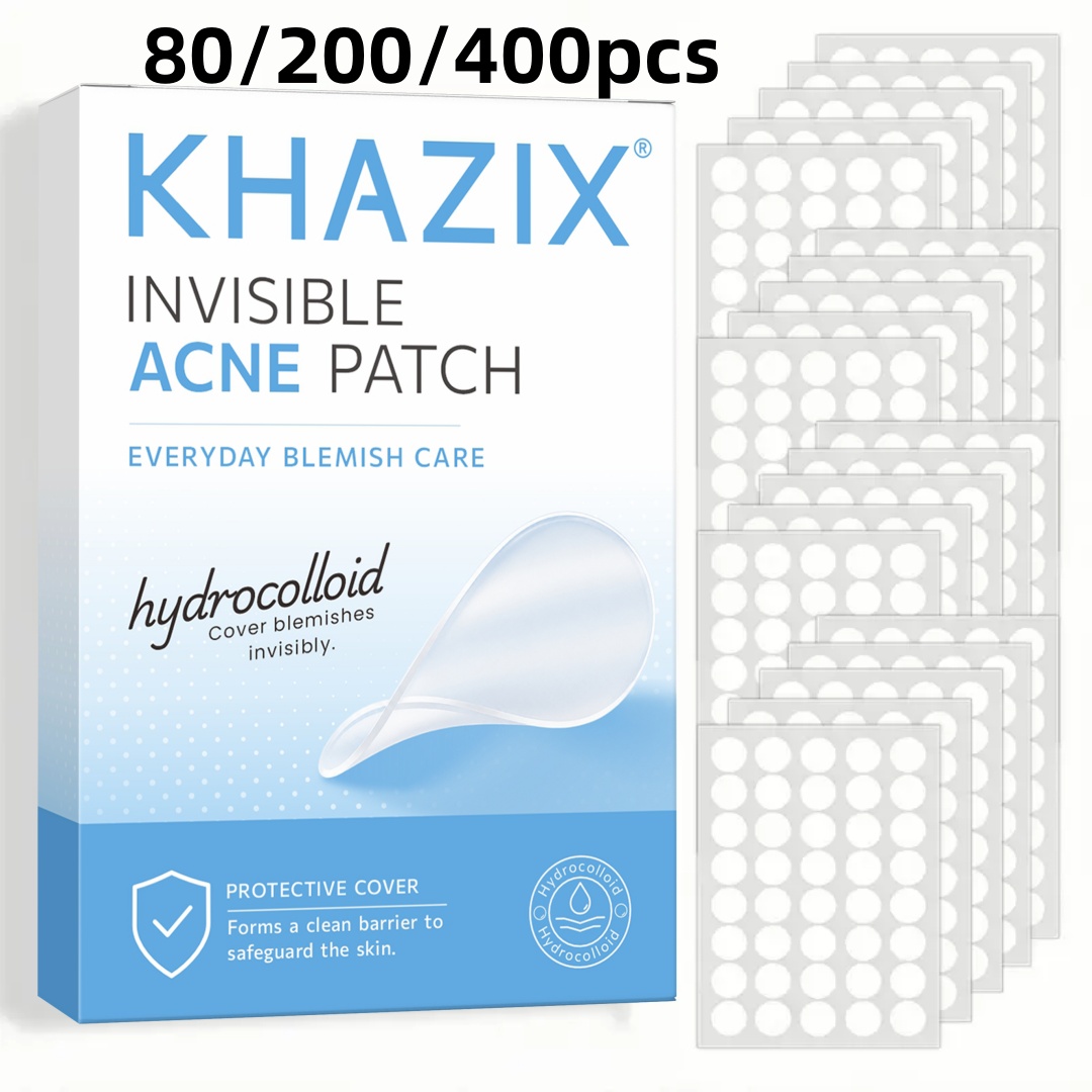 Face Moisturizer - Parches Hidrocoloides para Espinillas KHAZIX 80/200/400PCS,