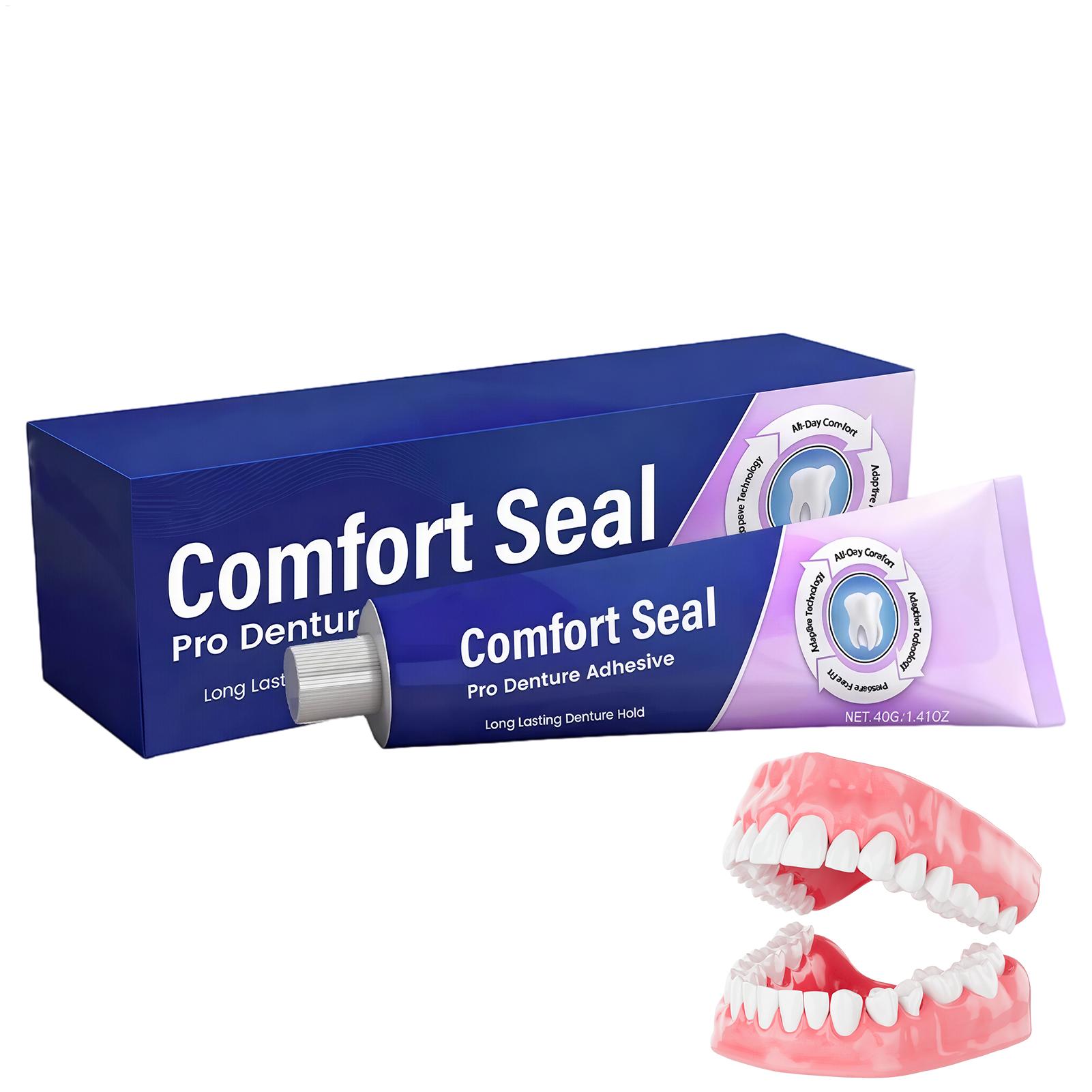 Night Cream - Pegamento profesional para dentaduras postizas, 40g,