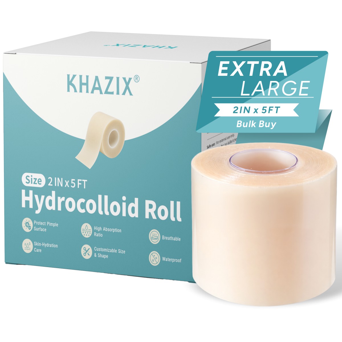 Face Oil - Rollo de Vendaje Hidrocoloide KHAZIX de