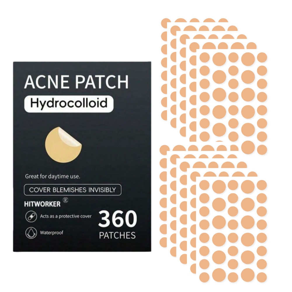 Face Oil - 360 unidades/caja de parches para el