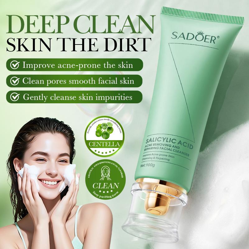 Cleanser Face - Limpiador Facial con Ácido Salicílico 100g,
