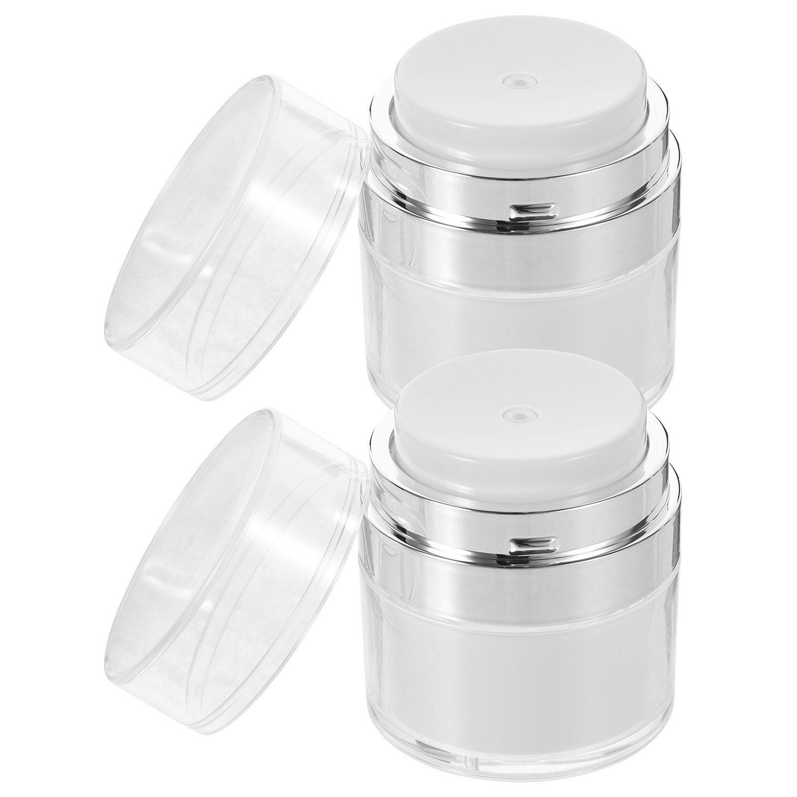 Body Lotion - 2 tarros vacíos de 15 ml,