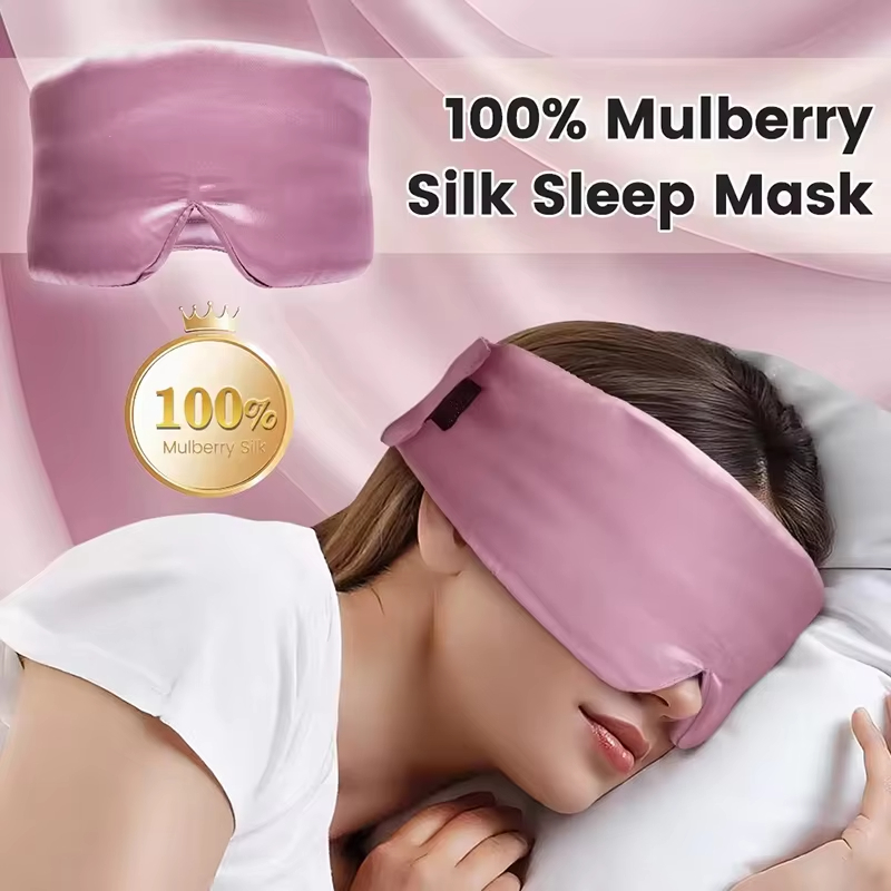 Skincare Glowing - Antifaz para dormir transpirable, que bloquea