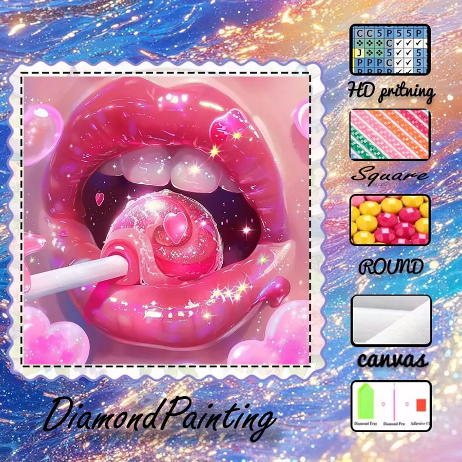 Lip Balm - 1 pieza - 5D-DIY - Tela