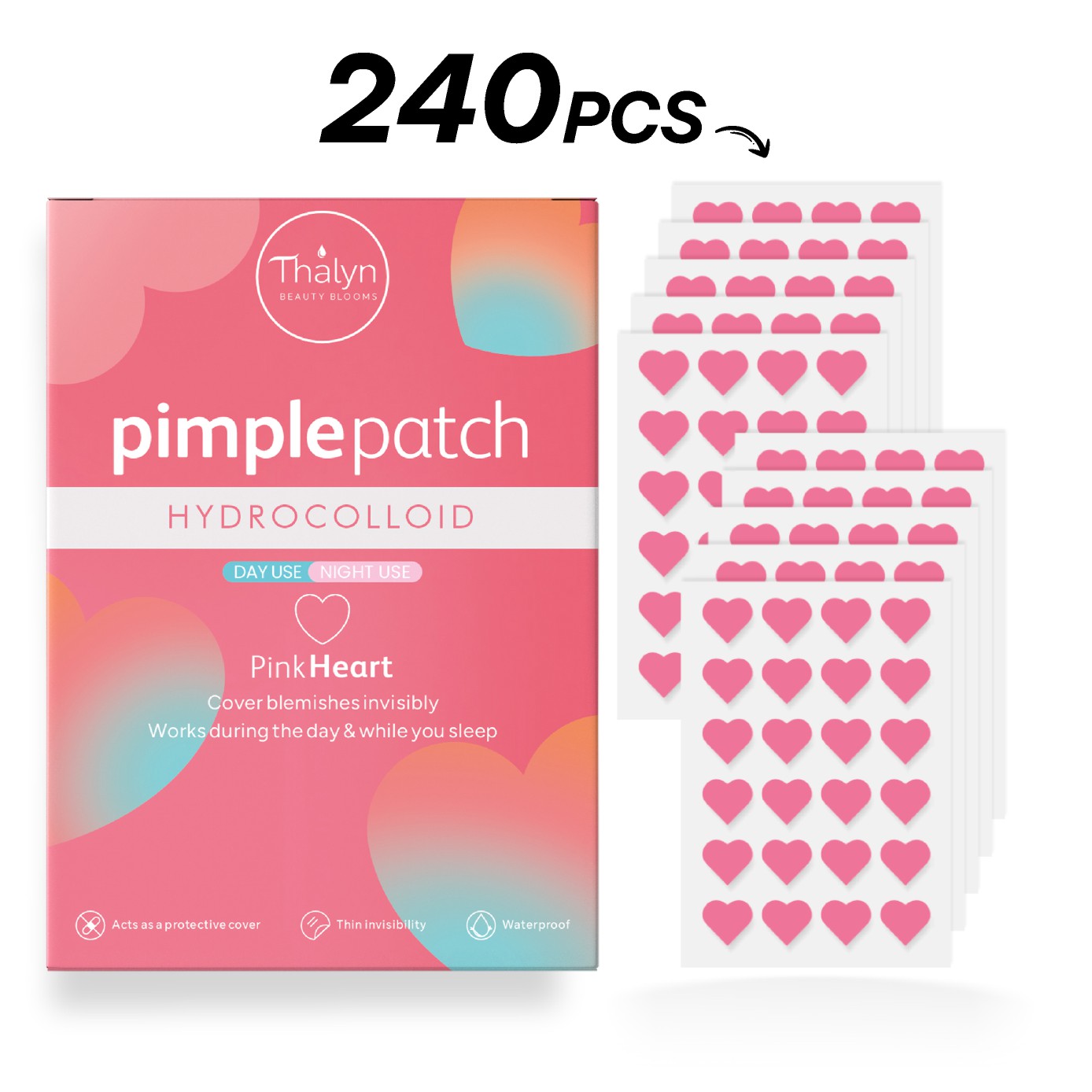 Skincare China - 240 Parches para Granos en Forma