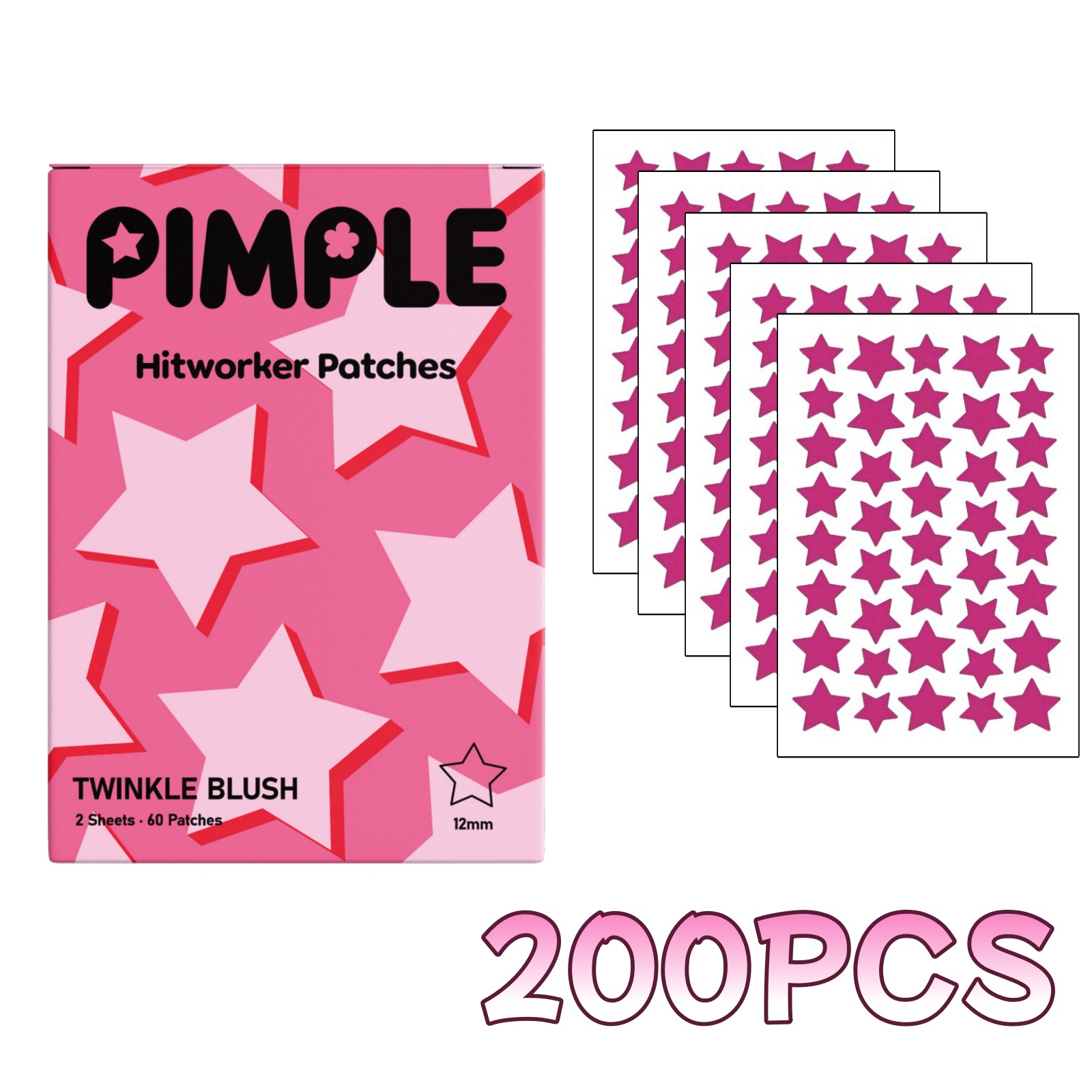 Face Oil - 200 Uds. Parches invisibles y transpirables