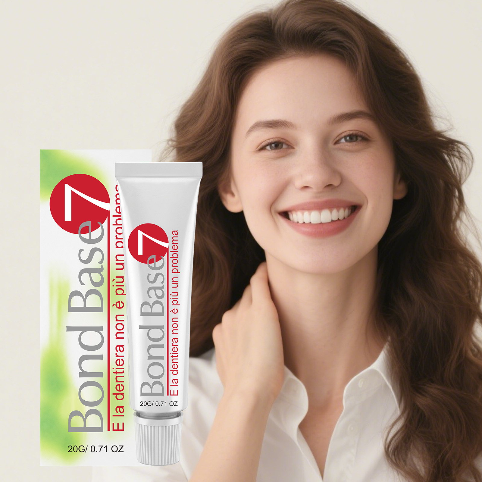 Night Cream - Pegamento Adhesivo Termoplástico para Dentaduras Postizas,