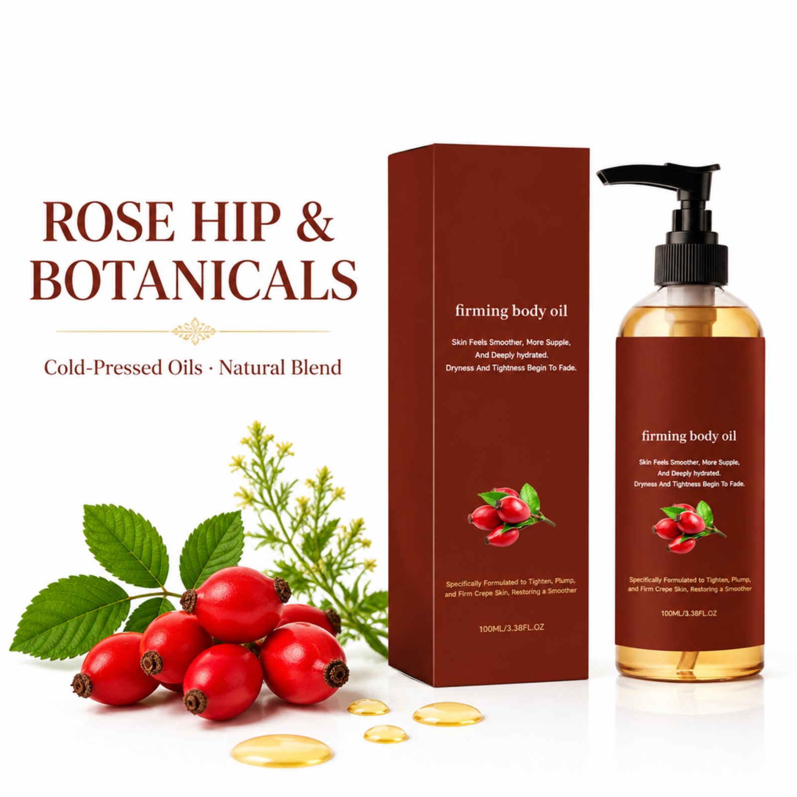 Aceite Corporal Reafirmante de - Face Oil Rosehip reseña y precio
