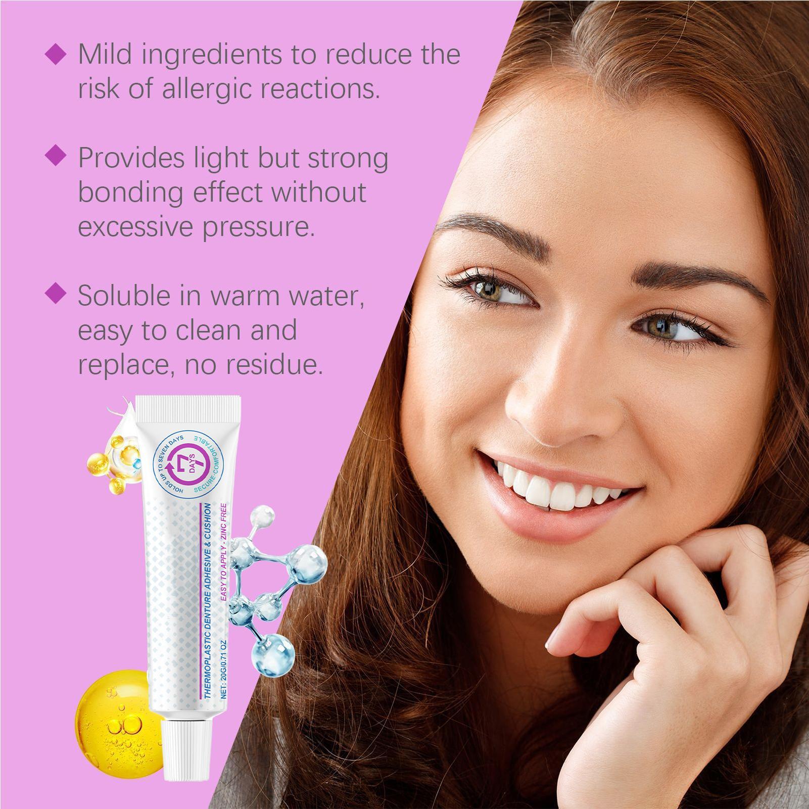 Adhesivos para dentaduras post - Night Cream reseña y precio