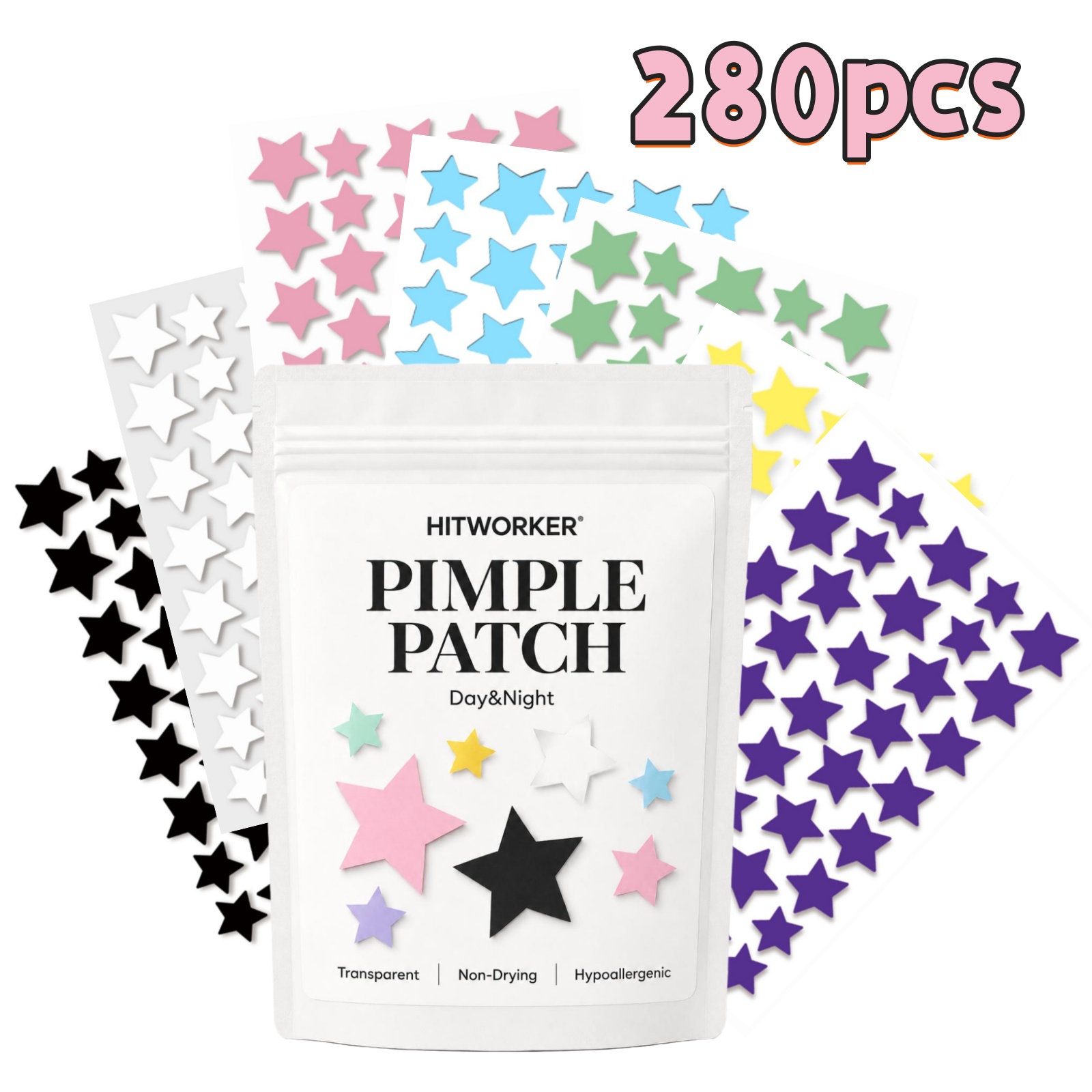 280 Parches de Estrellas Color - Face Oil reseña y precio