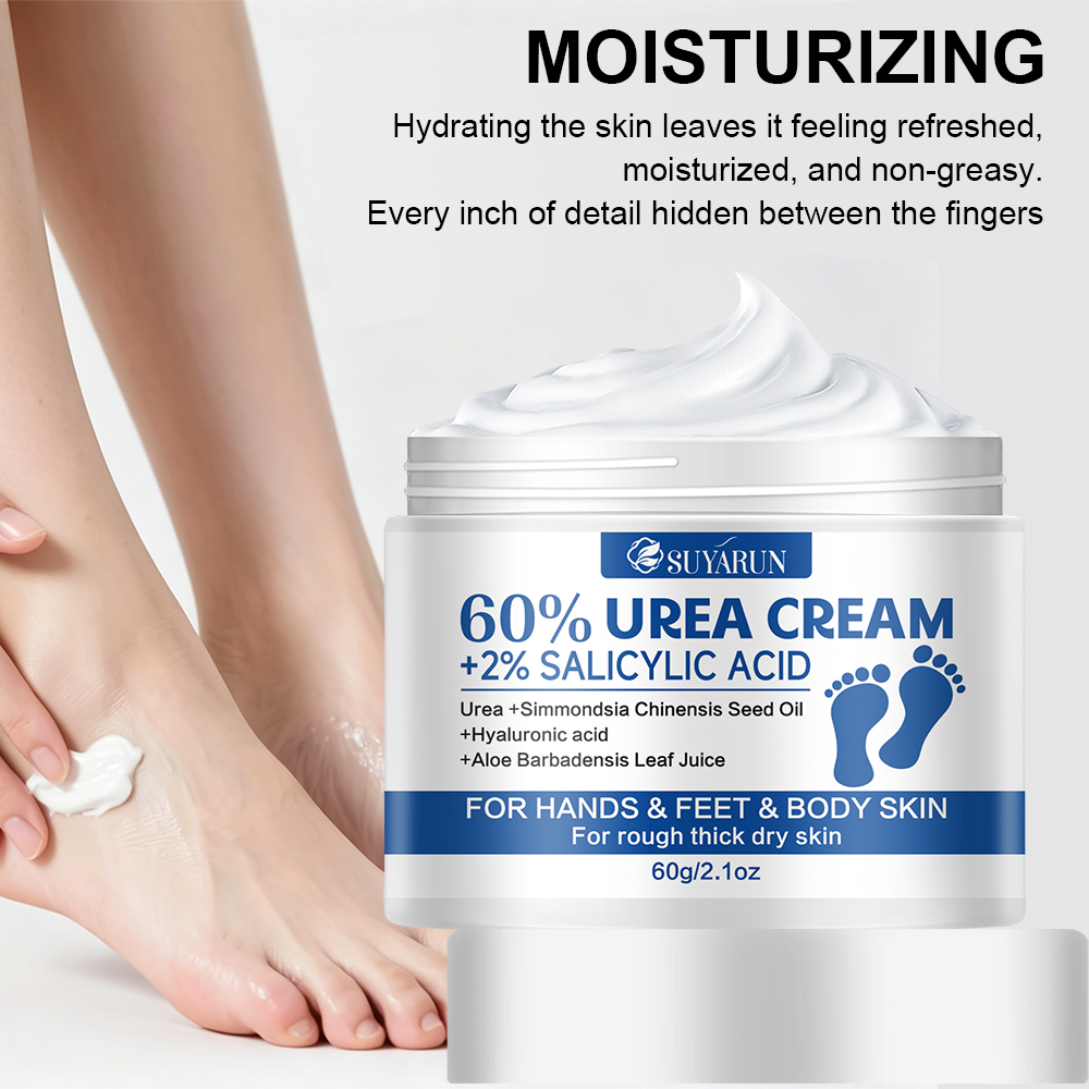 SUYARUN 60% Urea+2% ÁCIDO SALI - Urea Foot Cream reseña y precio
