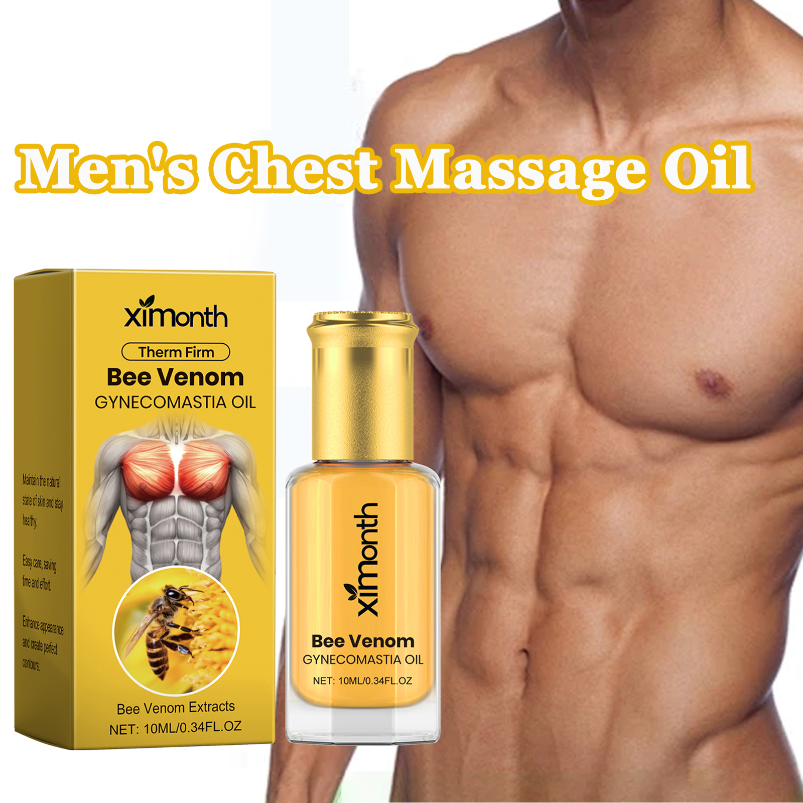 Aceite de masaje de pecho para - Skincare China reseña y precio