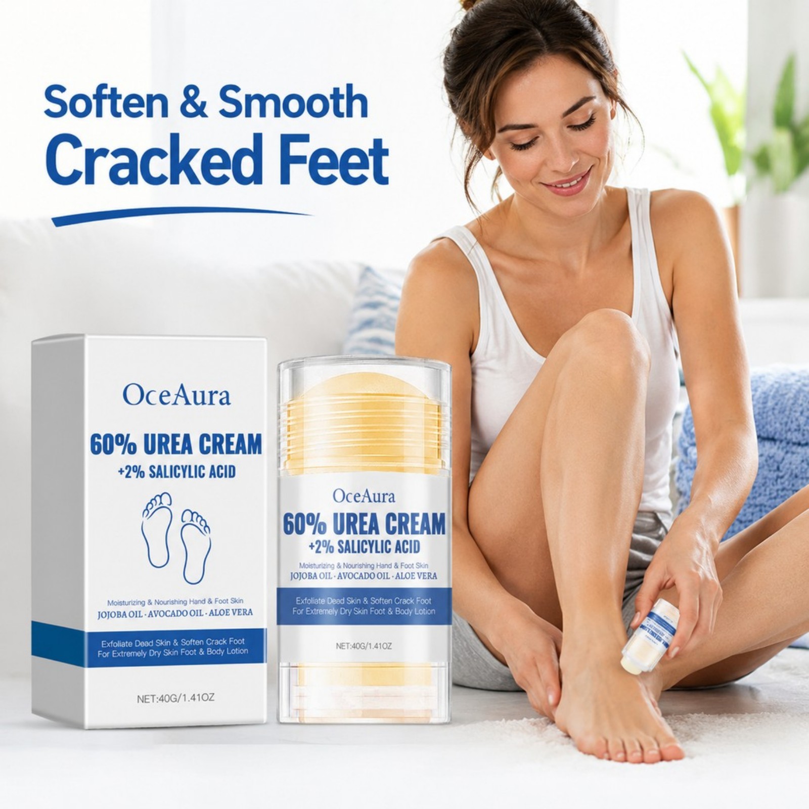 Crema en Barra para el Cuidado - Urea Foot Cream reseña y precio