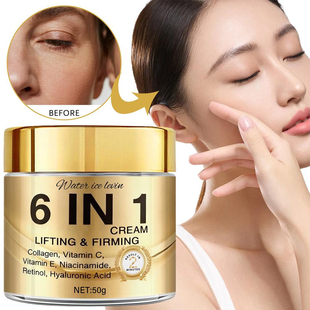 Crema facial de colágeno 6 en  - Vitamin C Serum reseña y precio
