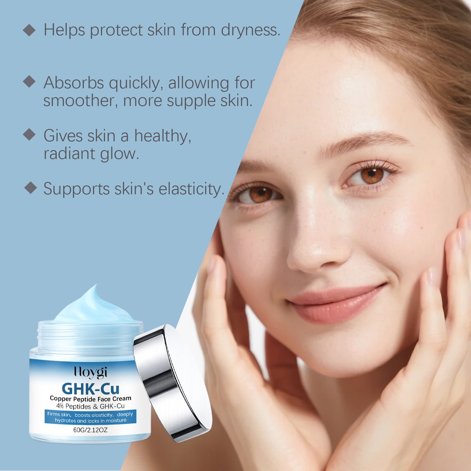 Crema facial antienvejecimient - Skincare Glowing reseña y precio