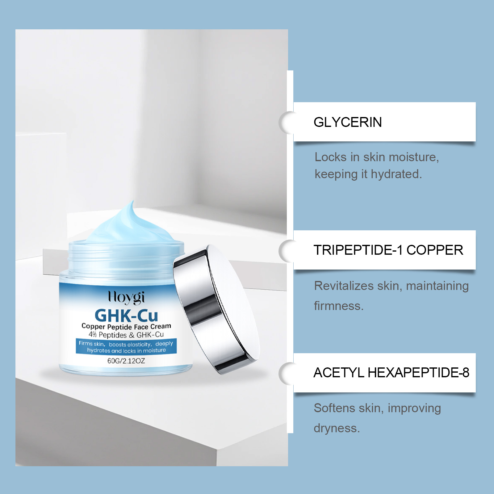 Crema facial antienvejecimient - Skincare Glowing reseña y precio