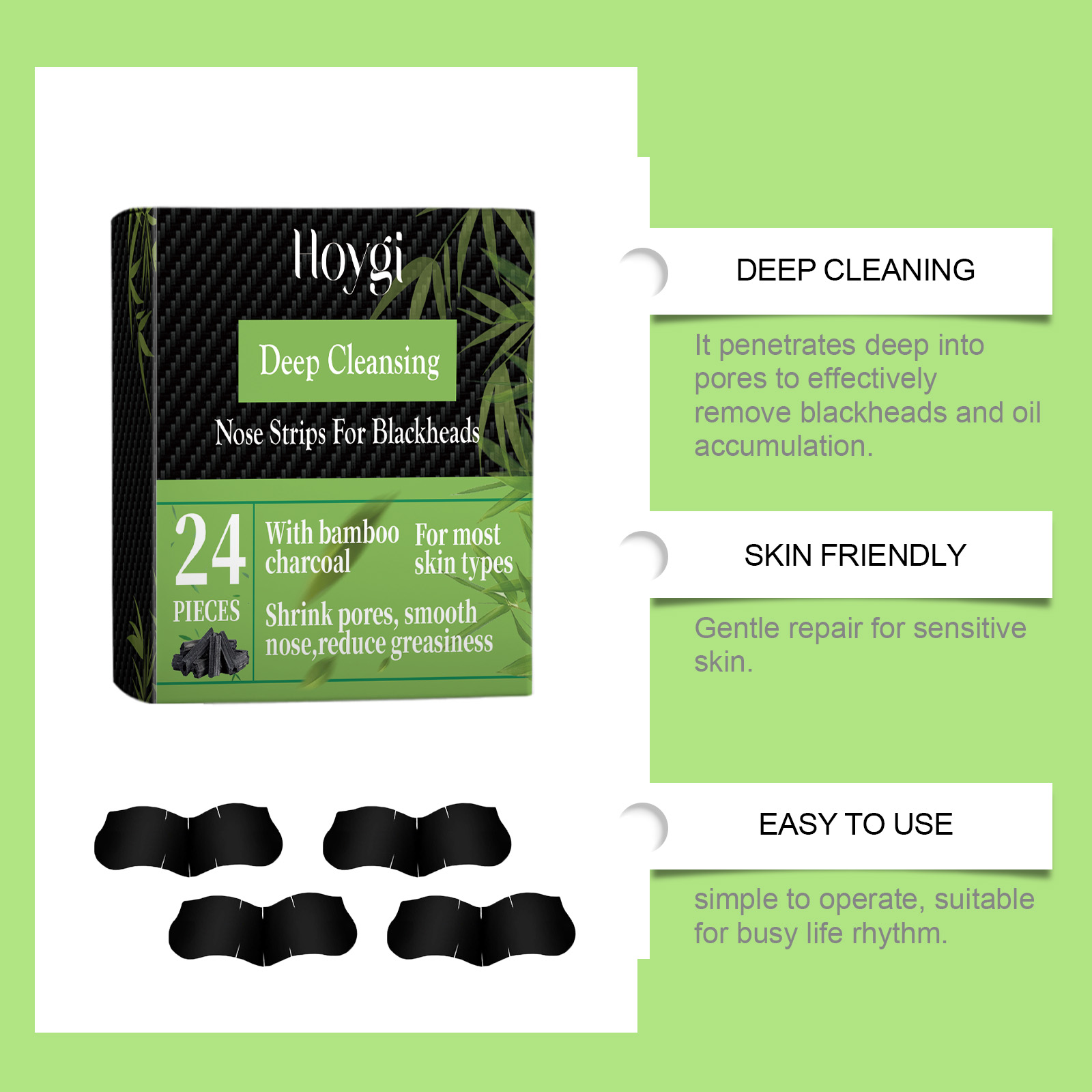Tiras Nasales de Carbón de Bam - Cleanser Face reseña y precio