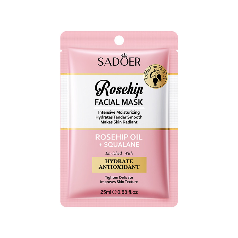 5/10 Uds SADOER mascarilla Fac - Face Oil Rosehip reseña y precio