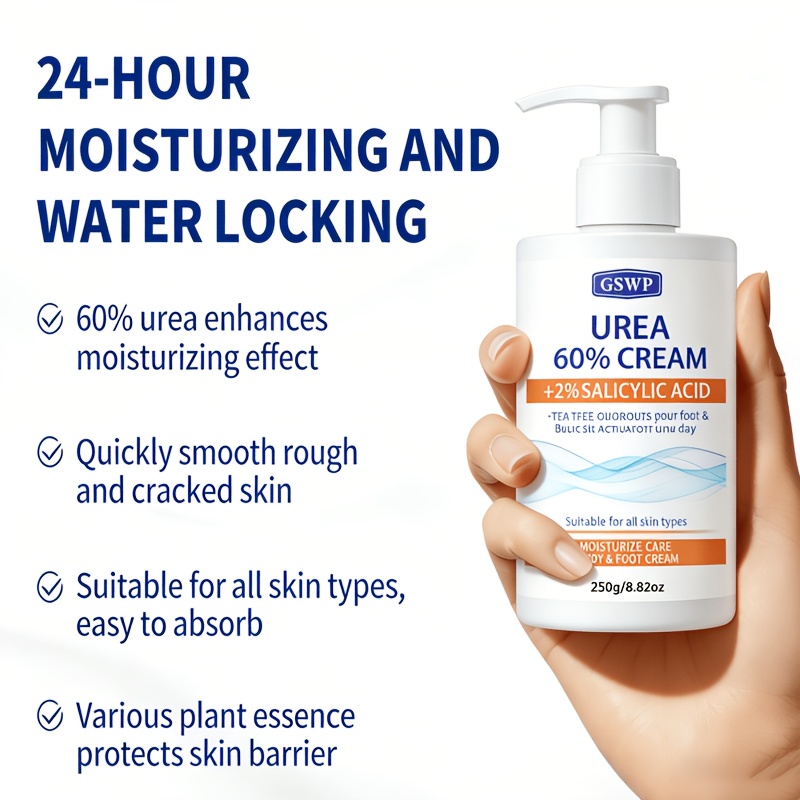 GSWP Crema Hidratante para Man - Urea Foot Cream reseña y precio