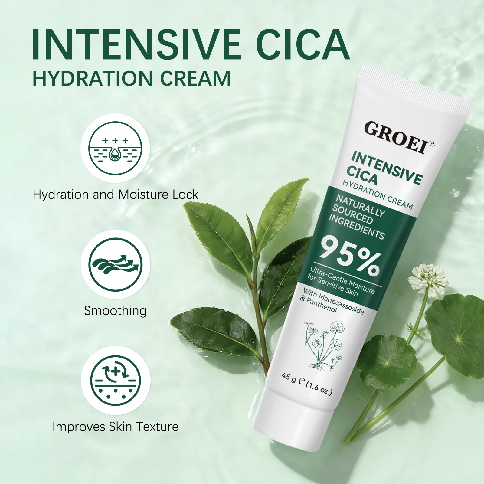 Crema Hidratante GROEI Snow Gr - Skincare Glowing reseña y precio