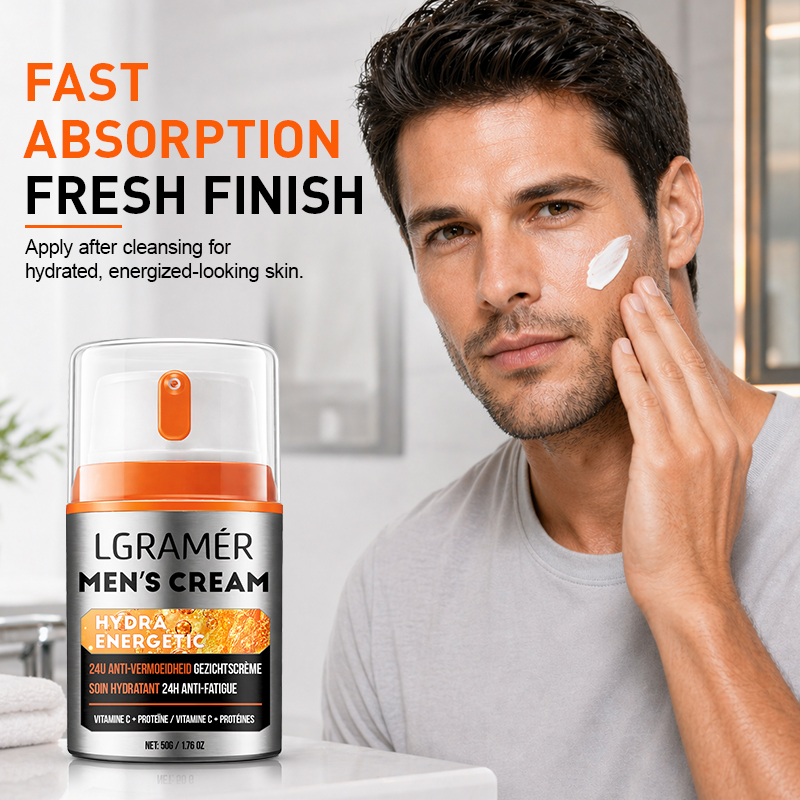 Crema Facial para Hombre, Hidr - Vitamin C Serum reseña y precio