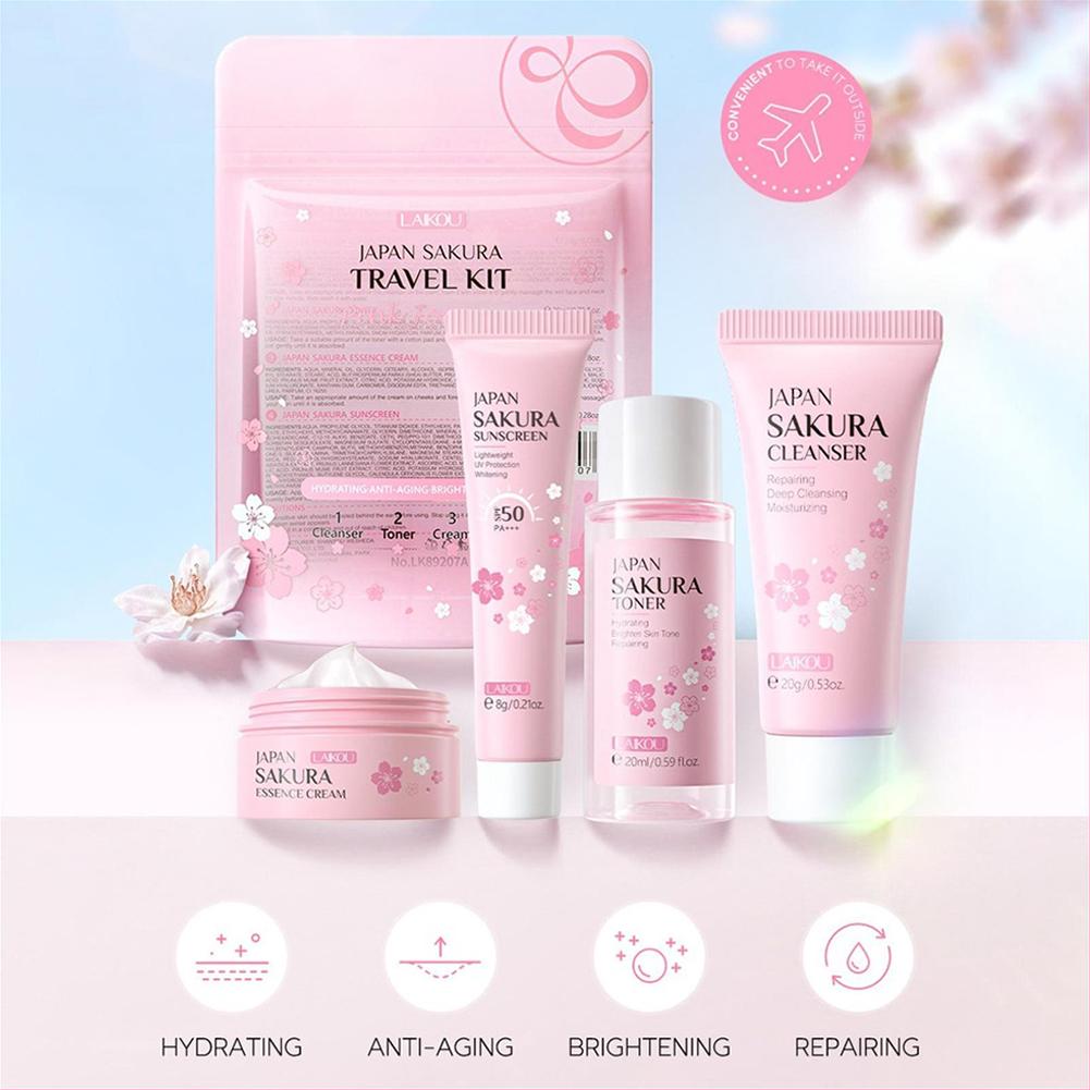 Sakura-Juego de cuidado de la  - Cleanser Face reseña y precio