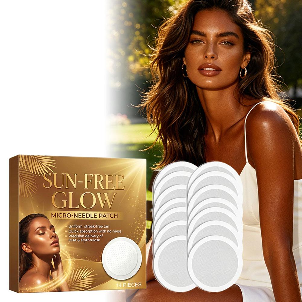 14 Parches de Bronceado sin So - Skincare Glowing reseña y precio
