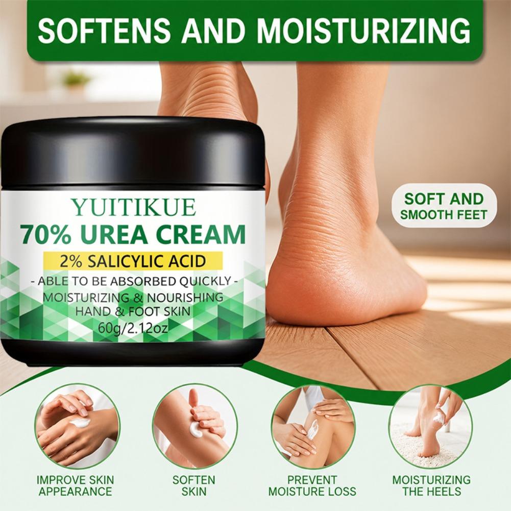 Crema para manos y pies con 70 - Urea Foot Cream reseña y precio