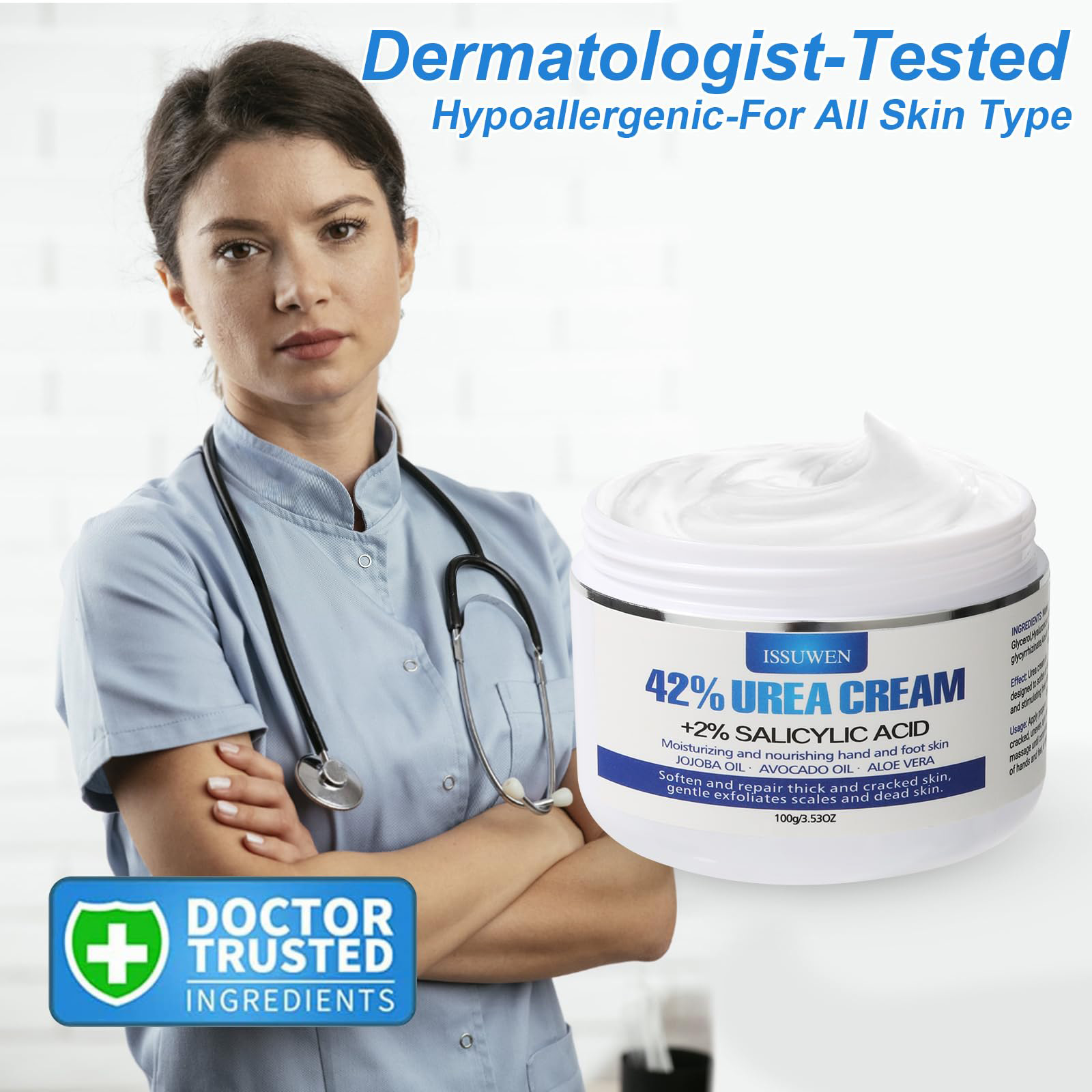 Crema de urea 42% más ácido sa - Urea Foot Cream reseña y precio