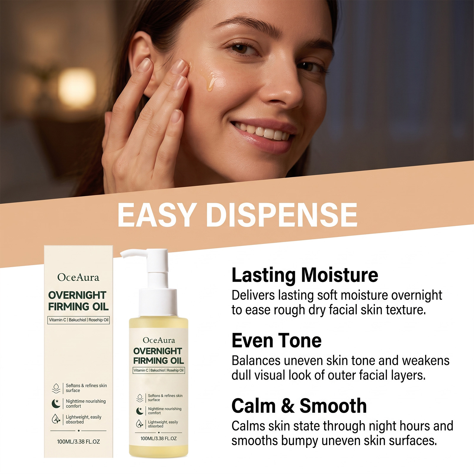 Aceite Facial Nutritivo y Reaf - Face Oil Rosehip reseña y precio