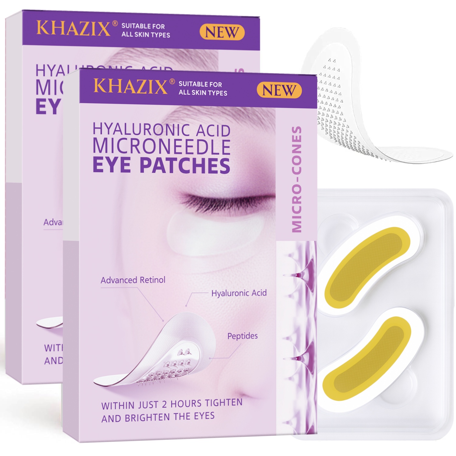 Parches de microagujas con ret - Skincare China reseña y precio